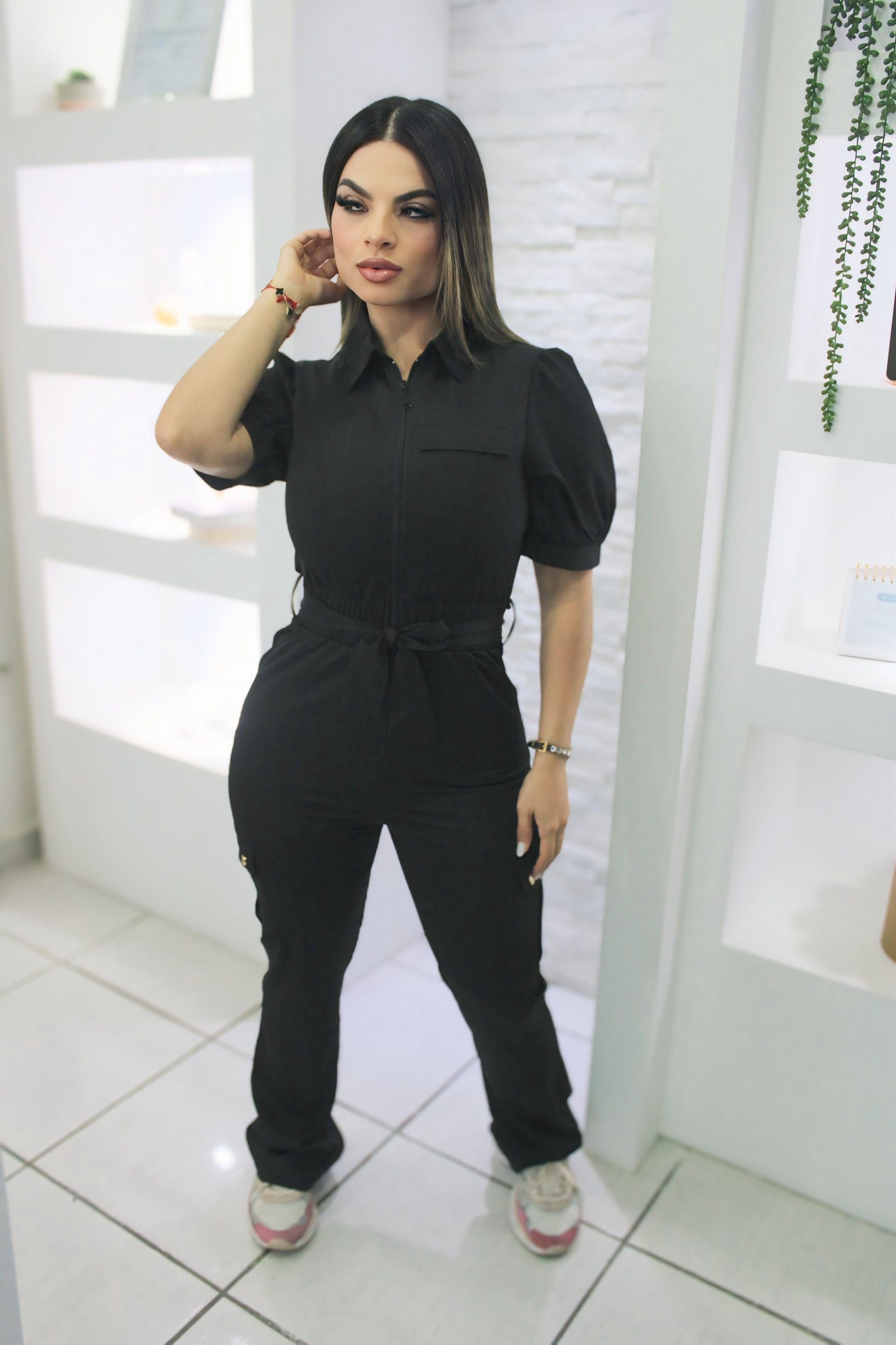 Angel Black Jumpsuit
