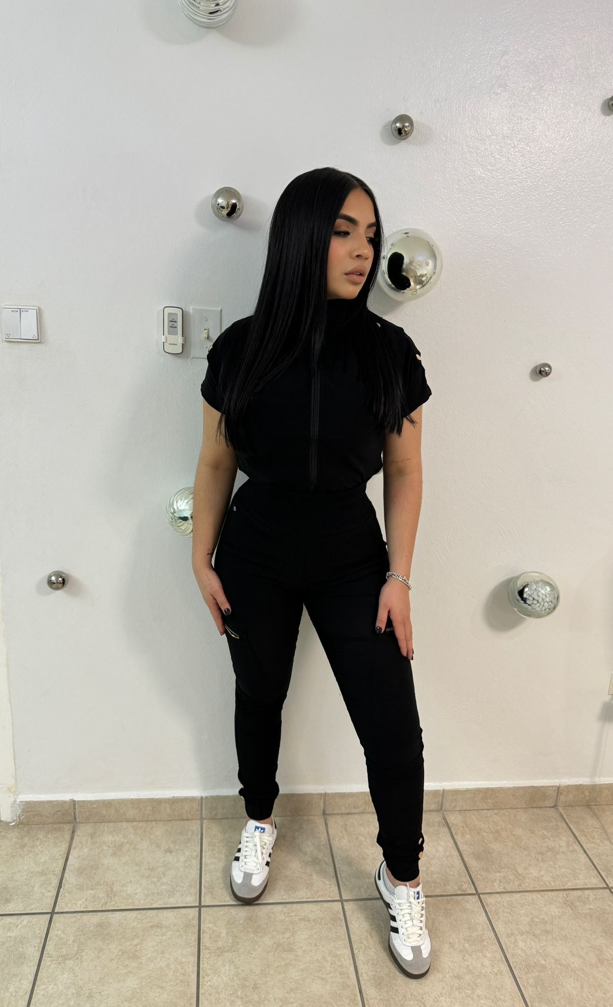 Faja Set Black Stretch
