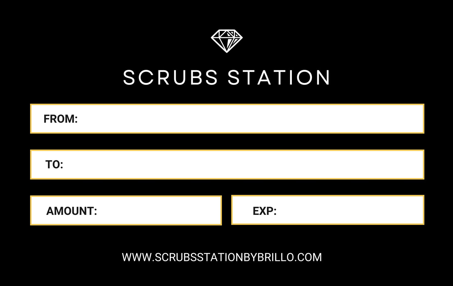 Scrubs Station Gift Card