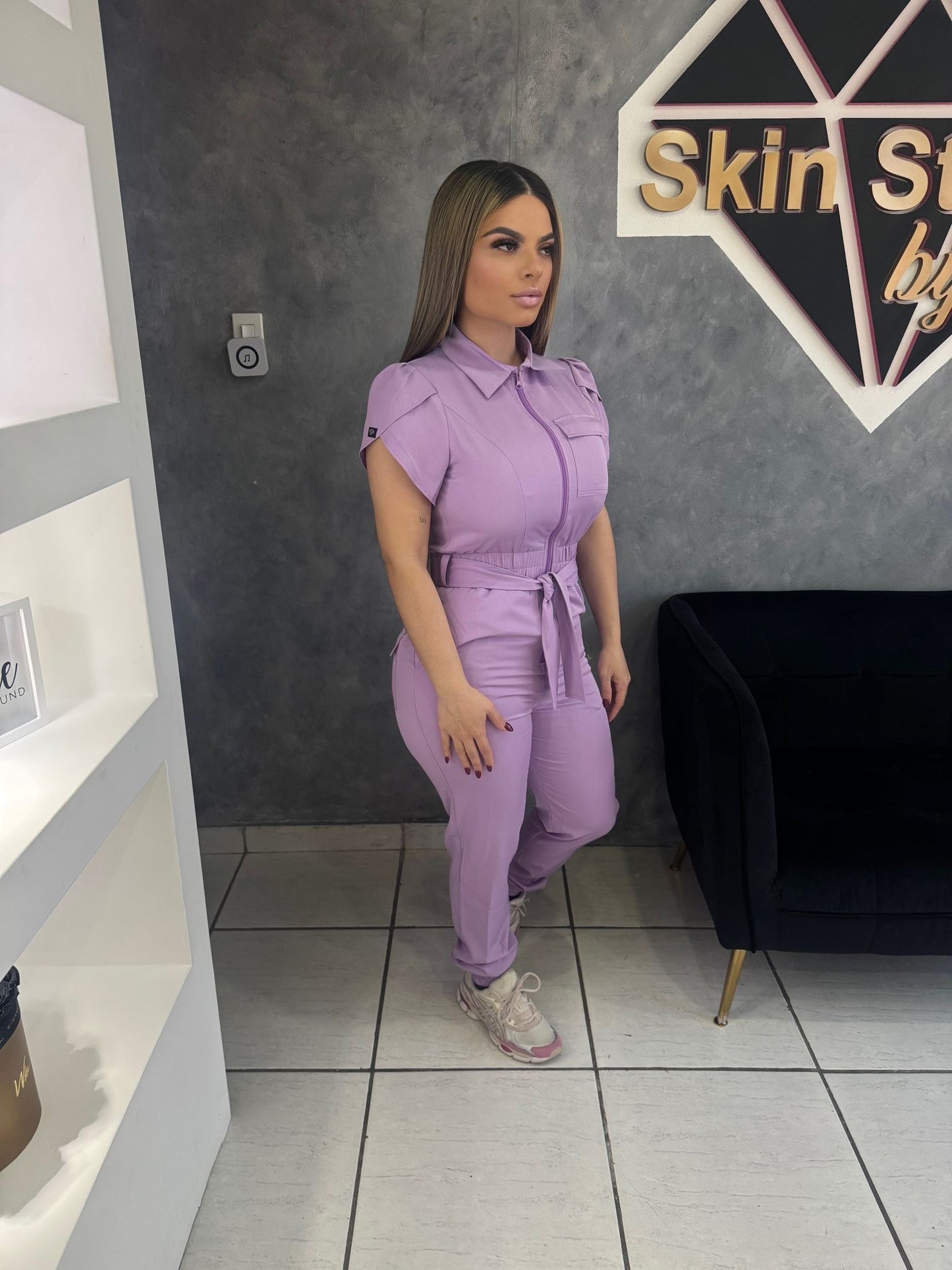 Tulip Jumpsuit Lavender