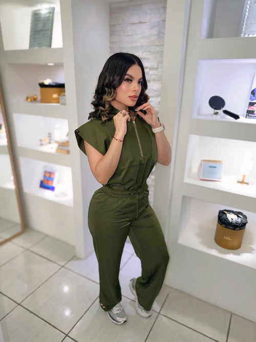 Boujee Olive Green