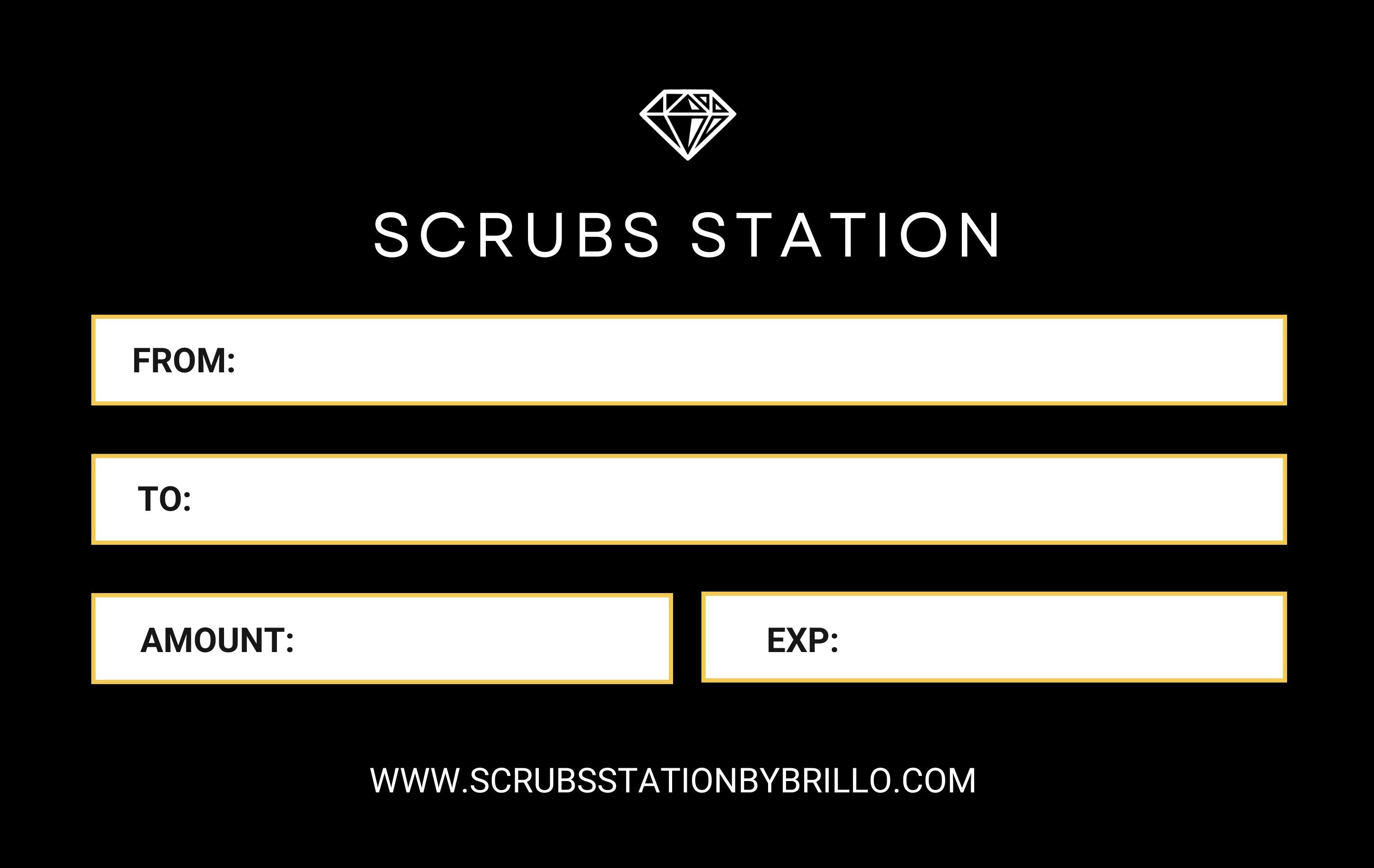 Scrubs Station Gift Card