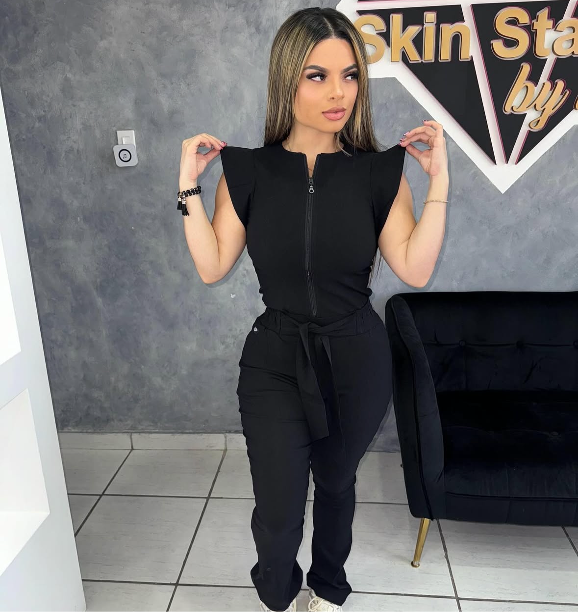 Bidi Black Set Stretch