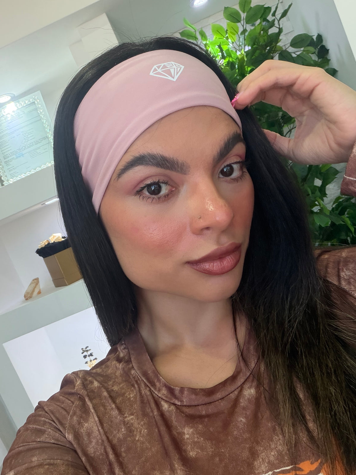 Heandband soft pink