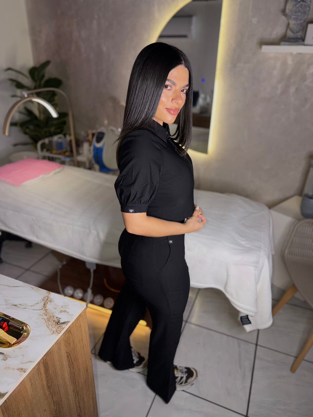 Stretch Angel Set Black